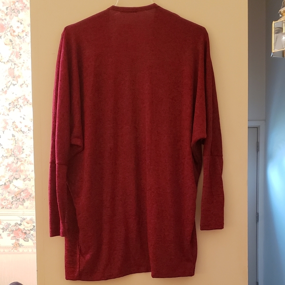 Burgundy Cardigan - Picture 2 of 6